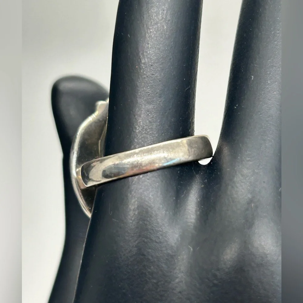 Nicky Butler Sterling Purple Druzy Ring      Sz 8 - Picture 5 of 11